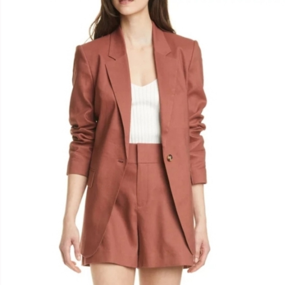 Club Monaco Rustic Blazer Tailored Fit Notched Lapels